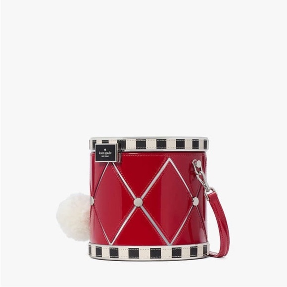 Kate Spade “Oh What Fun” Toy Store 3D Drum Crossbody NWT - Picture 3 of 7